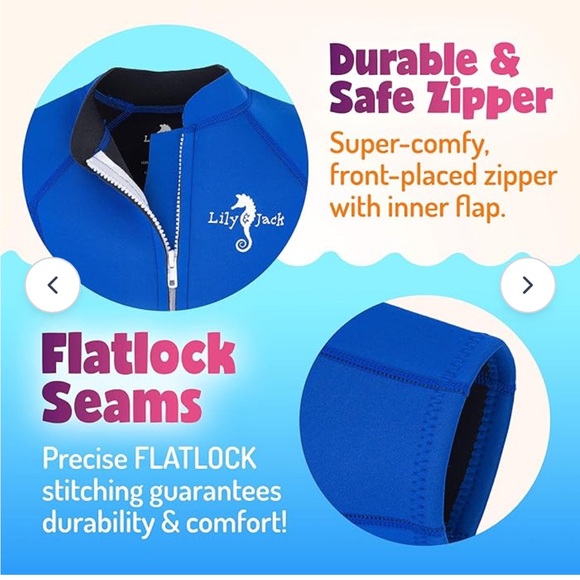 Lily & Jack Neoprene Swimsuit - Picture 11 of 12